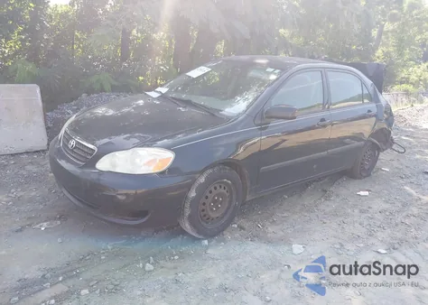 2006 Toyota Corolla Ce из США, поврежденный, VIN 2T1BR32E96C609112